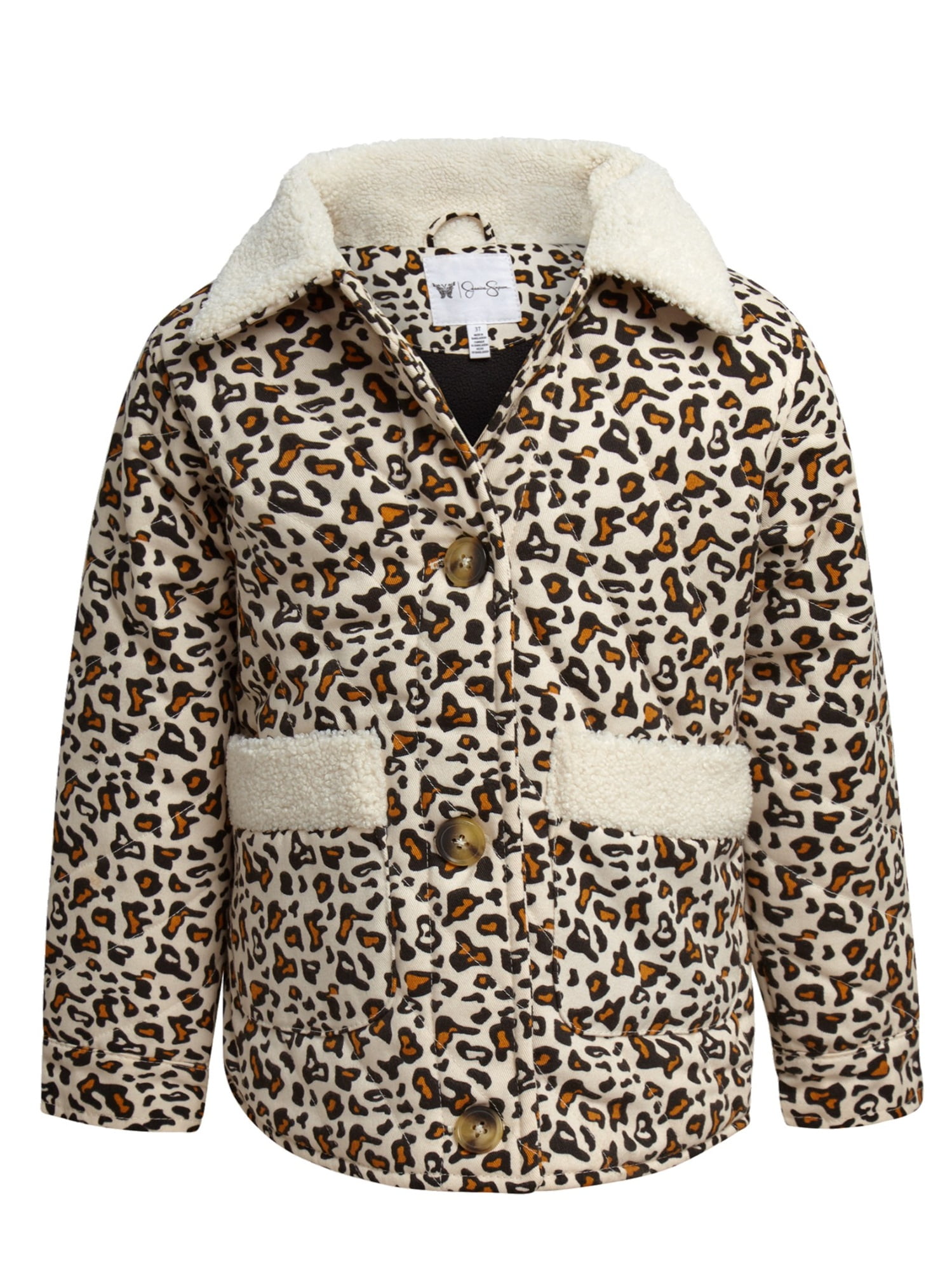 Jessica Simpson Infant and Toddler Girls Puffer Coat with Hood Sizes 12 24M