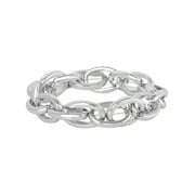 JESSICA SIMPSON Women's Interlocking Link Bracelet