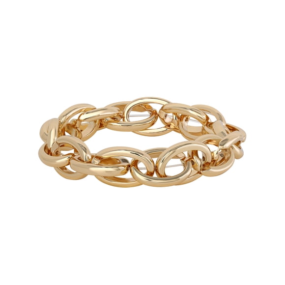 Jessica Simpson Women's Interlocking Link Bracelet