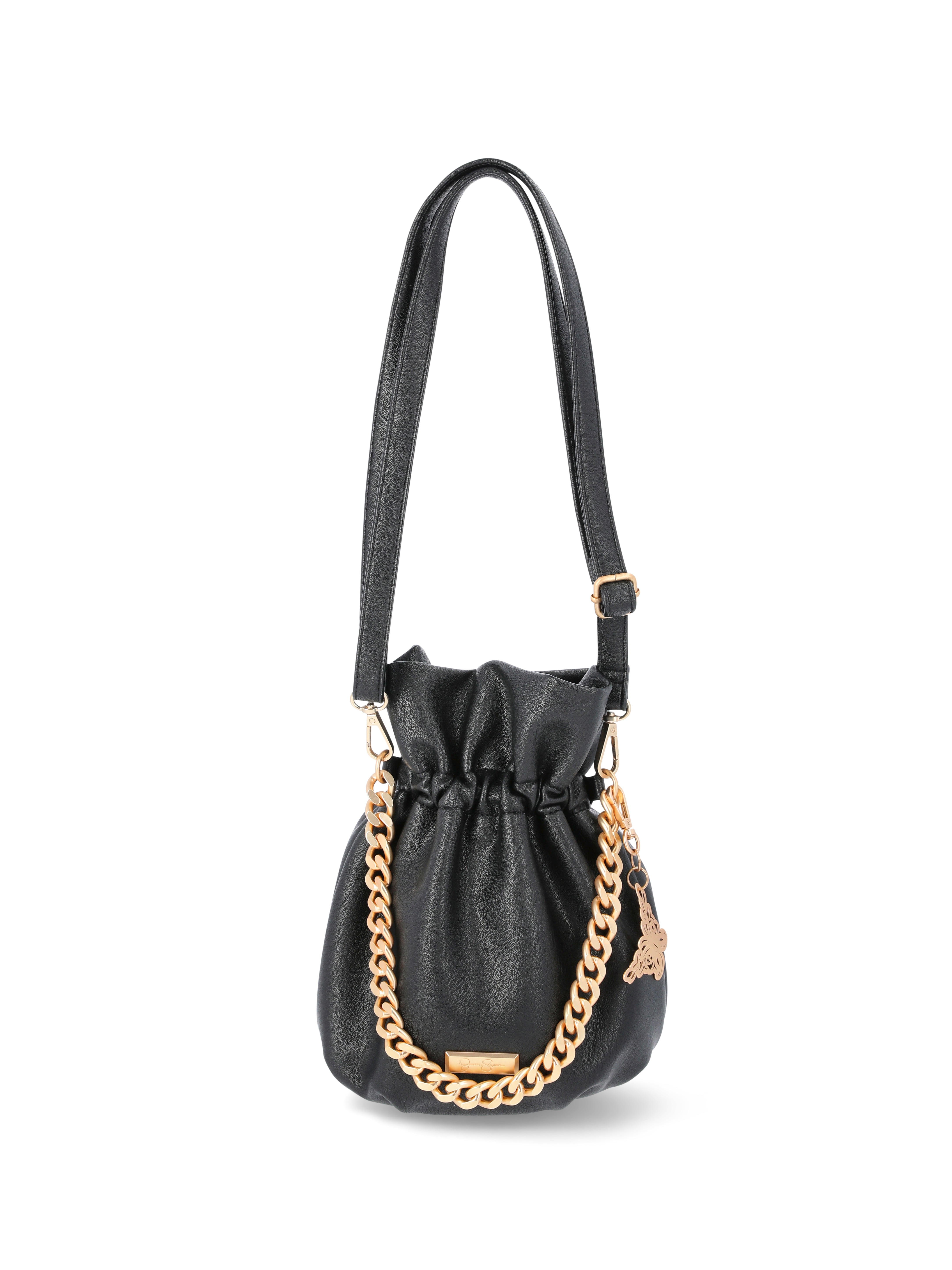 Jessica Simpson Women's Jolie Drawstring Crossbody Bag, Meteorite