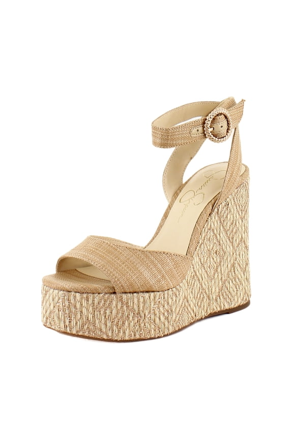 Kamindi Women's Sandals Natural Raffia Size 5 M