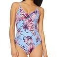 thumbnail image 1 of Jessica Simpson LILAC Palmy Days Cami One Piece Swimsuit, US X-Large, 1 of 2