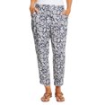 thumbnail image 1 of Jessica Simpson Ladies’ Printed Pull-on Pant – Gray, X-Large, 1 of 6