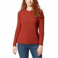 thumbnail image 1 of Jessica Simpson Ladies' Roll Neck Sweater (Orange, Small), 1 of 4