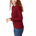 thumbnail image 1 of Jessica Simpson Ladies' Roll Neck Sweater (Red, Small), 1 of 3