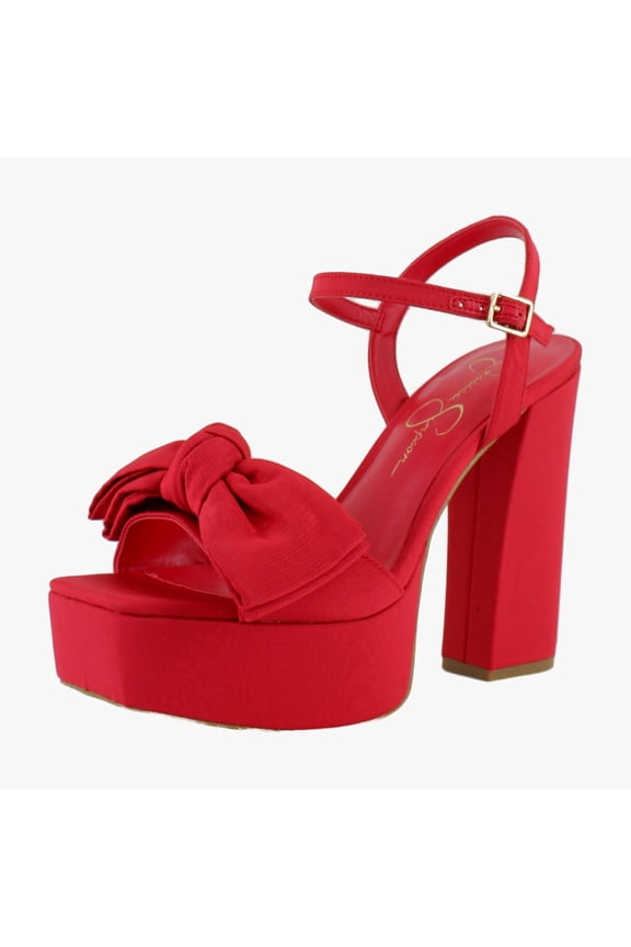 Lollien Women's Heels Red Muse Size 7.5 M