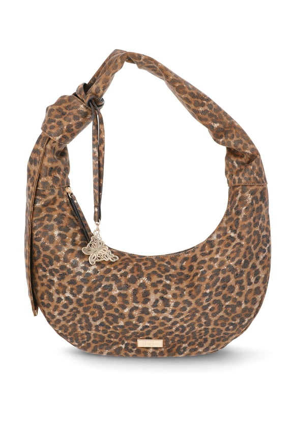 Women's Luna Hobo Bag, Leopard