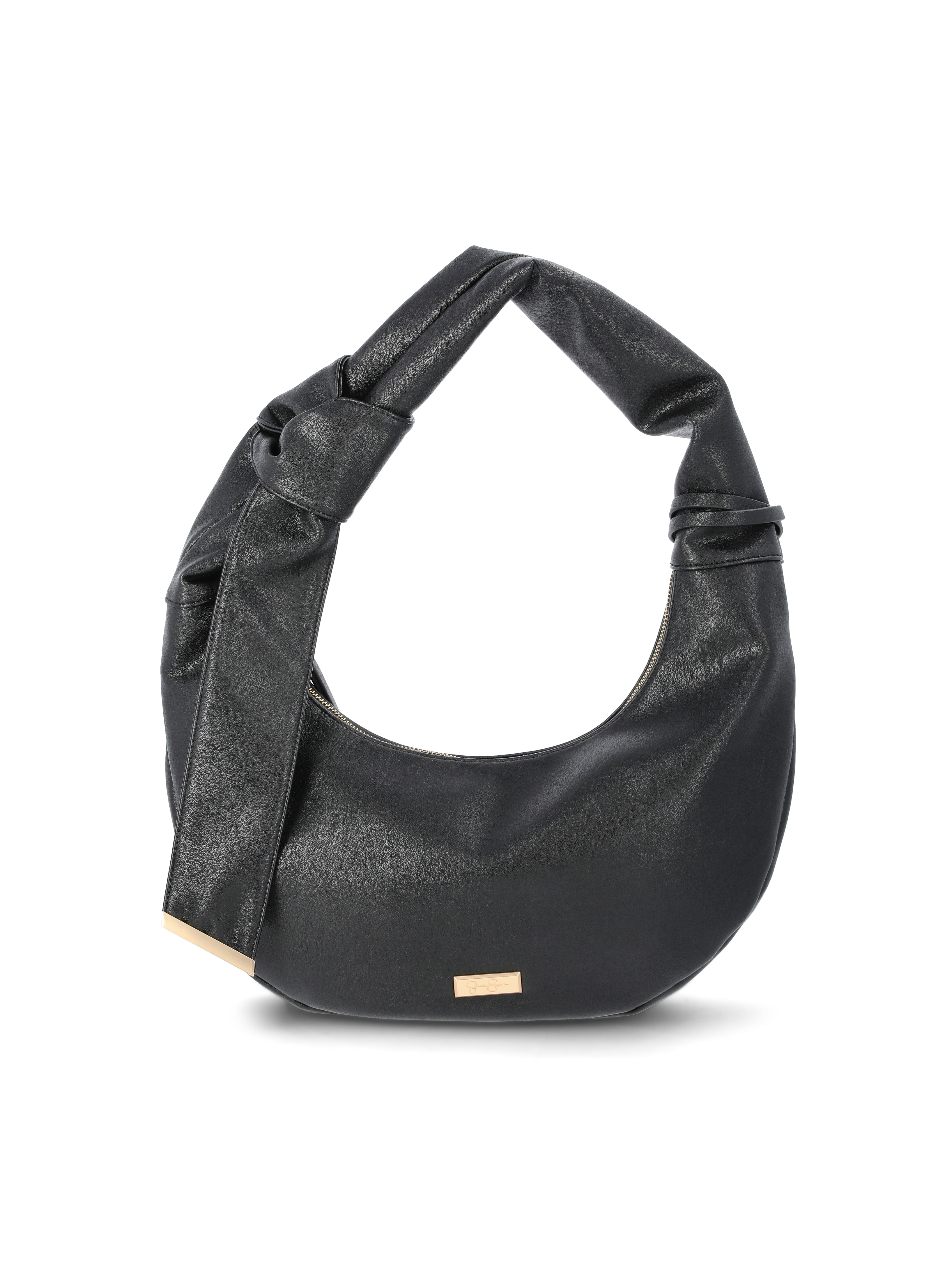 Jessica Simpson Women's Luna Hobo Bag, Meteorite Black