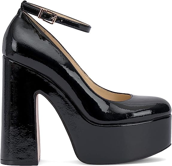 jessica simpson black peep toe heels