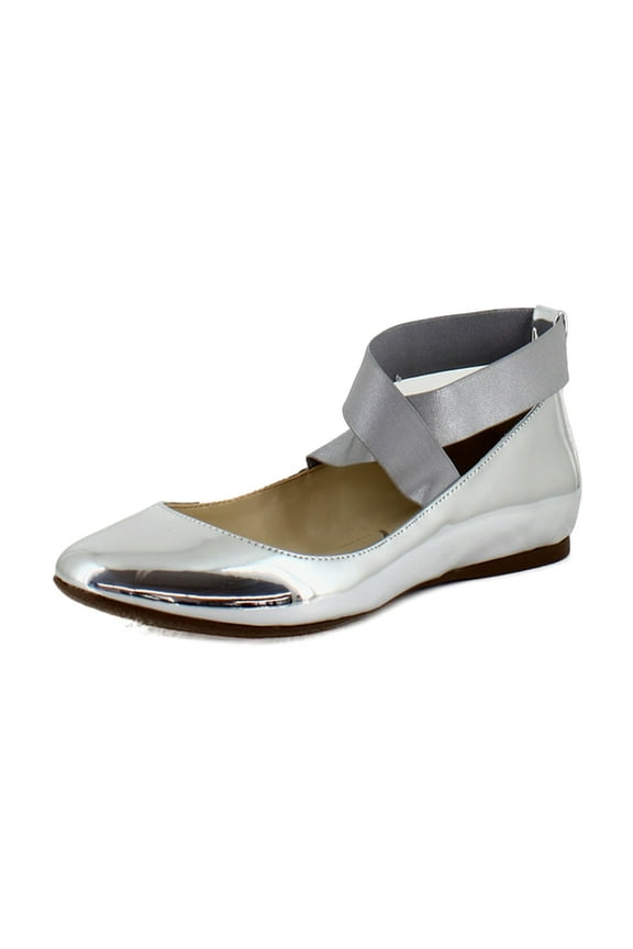 Mandayss Women's Flats Silver Size 8 M