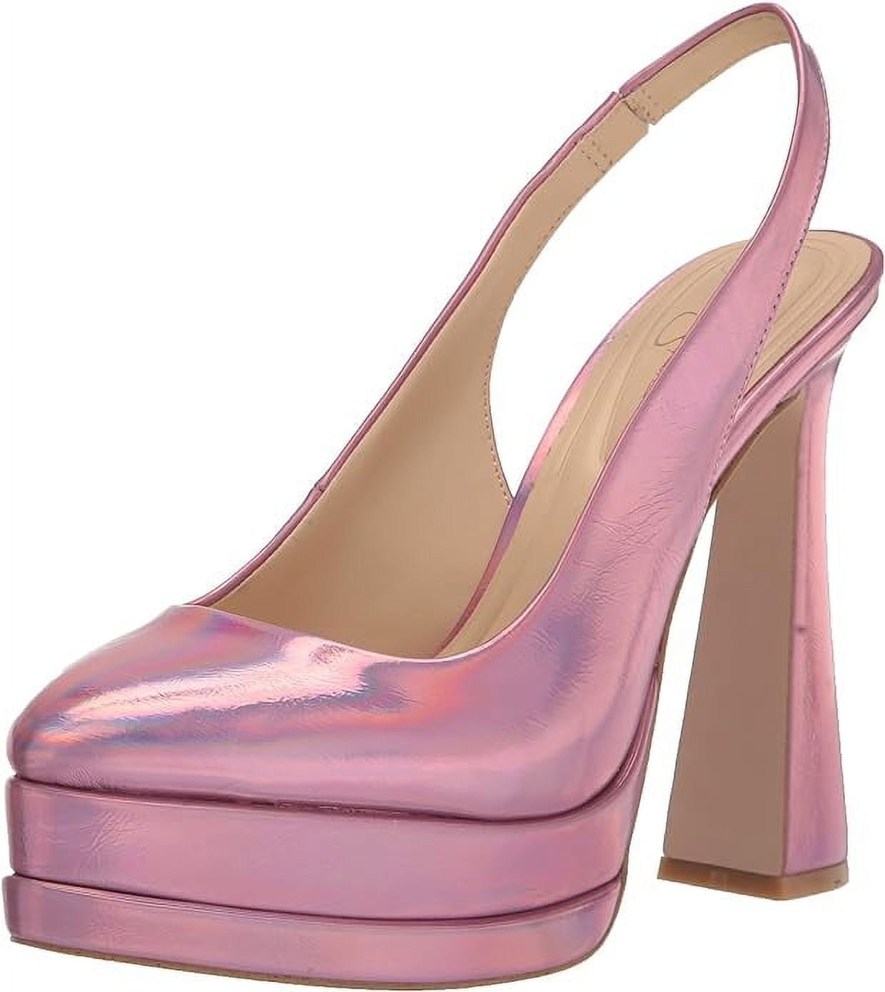 slingback platform heels