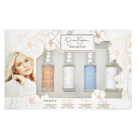 Jessica Simpson Mini Assorted Perfume Gift Set for Women, 4 Pieces