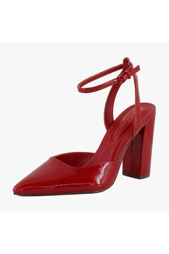 Nazela Women's Heels Red Muse Size 8.5 M