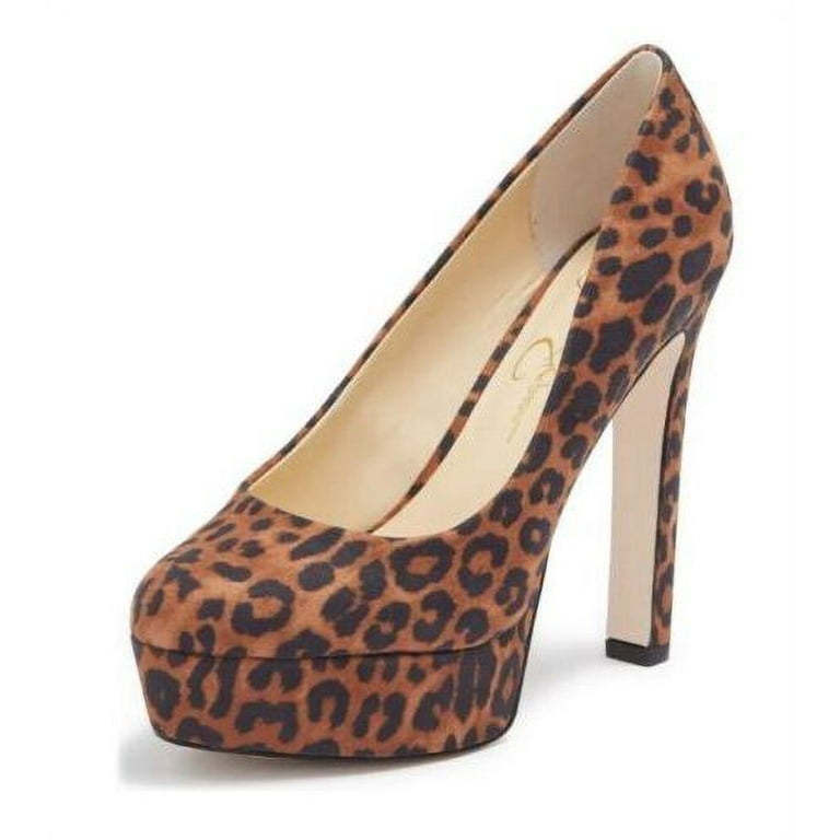 Jessica simpson leopard pumps hot sale