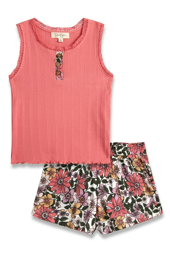 Pattern Short Set, Size 4-12