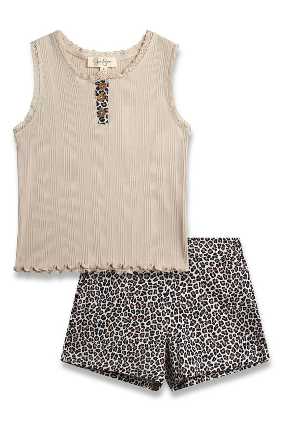 Pattern Short Set, Size 4-12