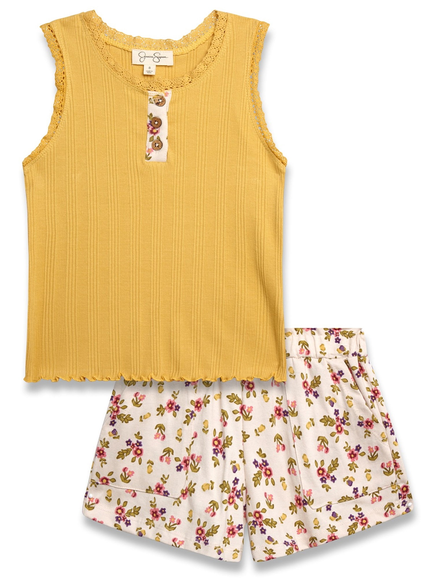 Jessica Simpson Pattern Short Set, Size 4-12