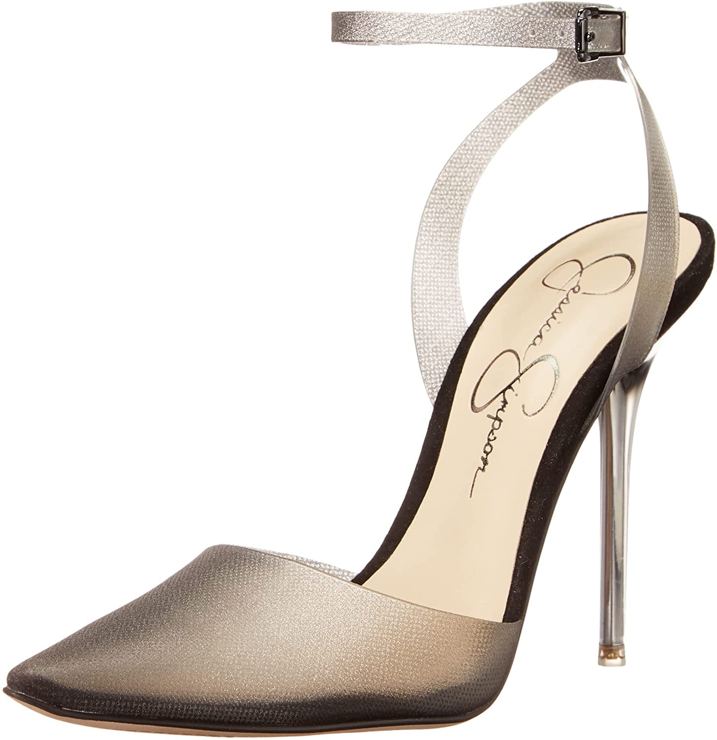 pirrie point toe ankle strap pumps