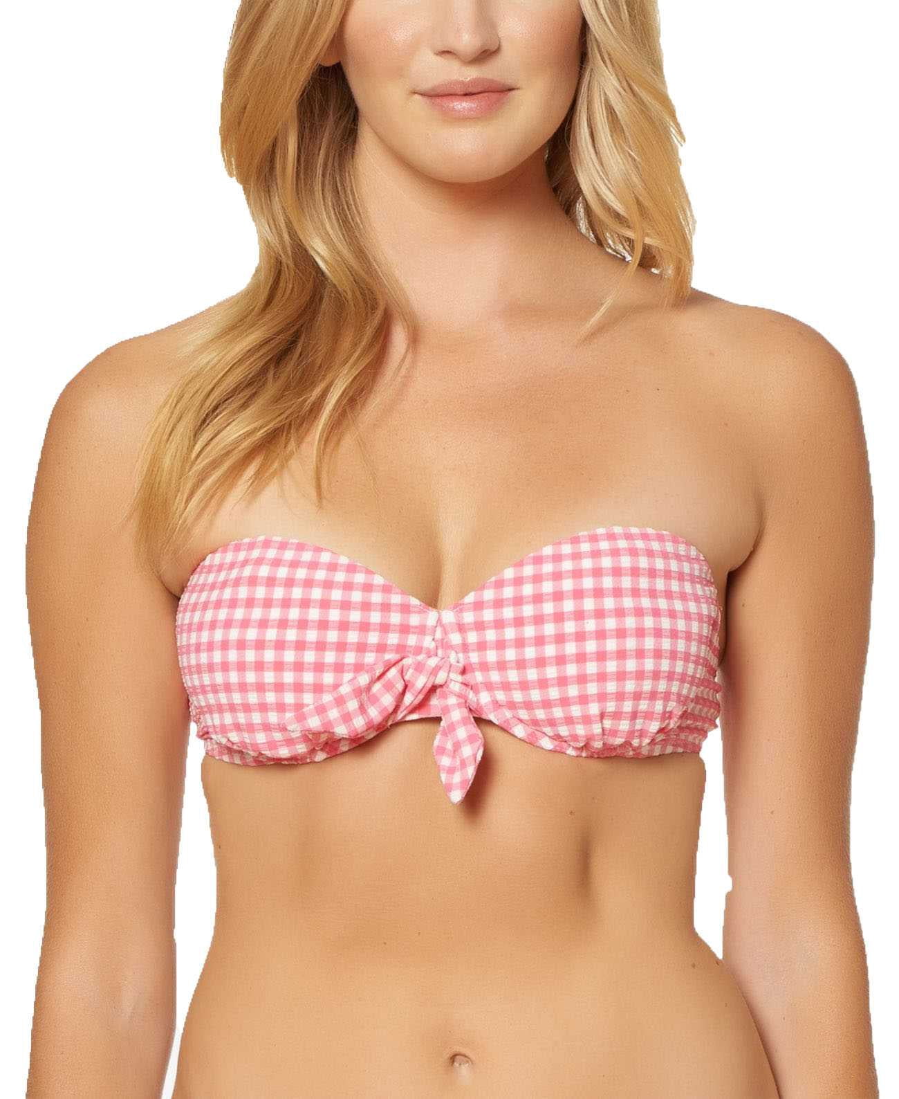Jessica Simpson Rose Bay Twist Bandeau Bikini Top Size S main image 1