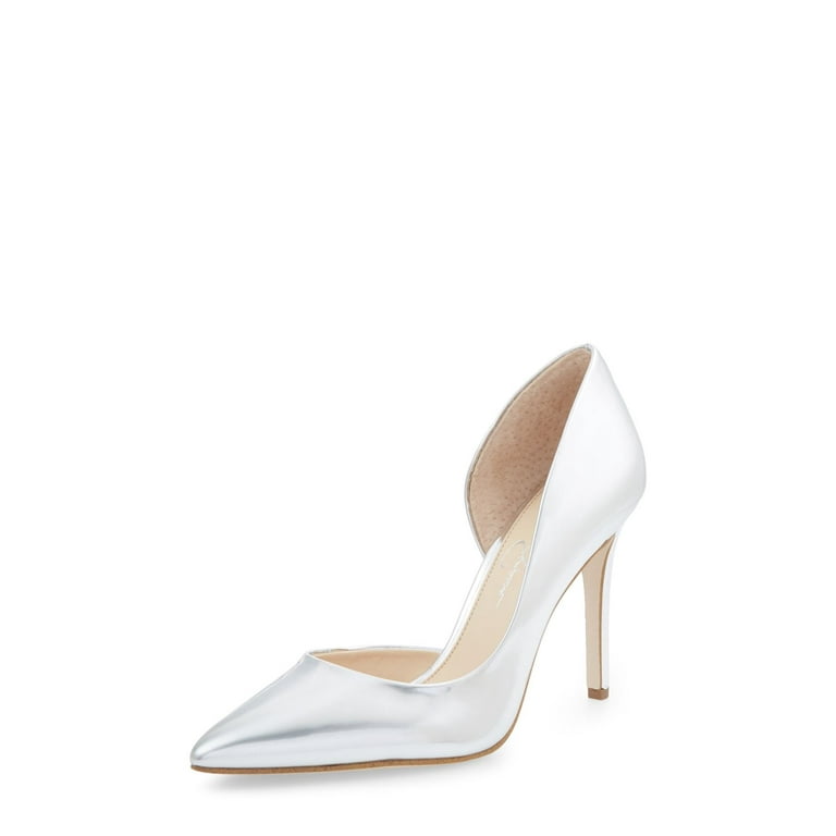 Jessica simpson metallic pumps outlet