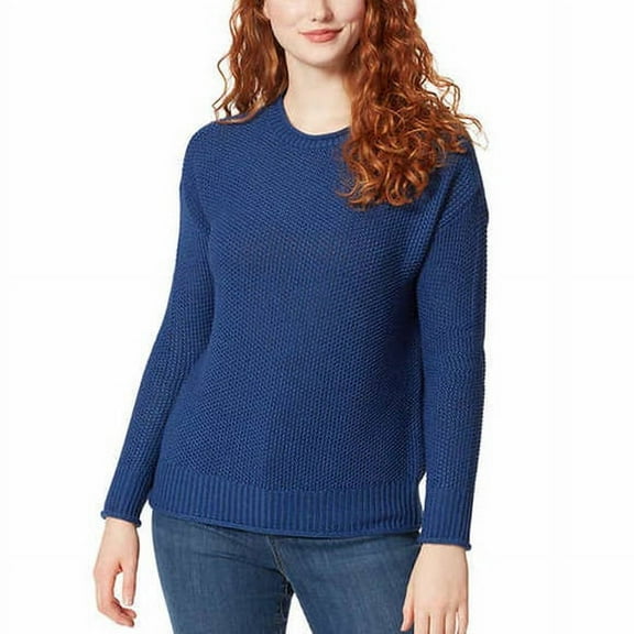 Jessica Simpson Roll Neck Sweater XL Blue Depths