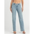 thumbnail image 1 of Jessica Simpson Rosa Mid Rise Relaxed Straight Jeans, Sizes 2-16, 1 of 6