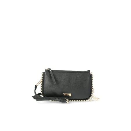 Jessica Simpson Women’s Roxie Crossbody Bag, Meteorite Black
