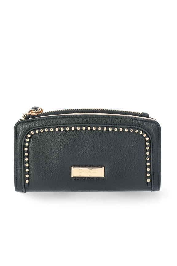 Women's Roxie Wallet, Meteorite Black