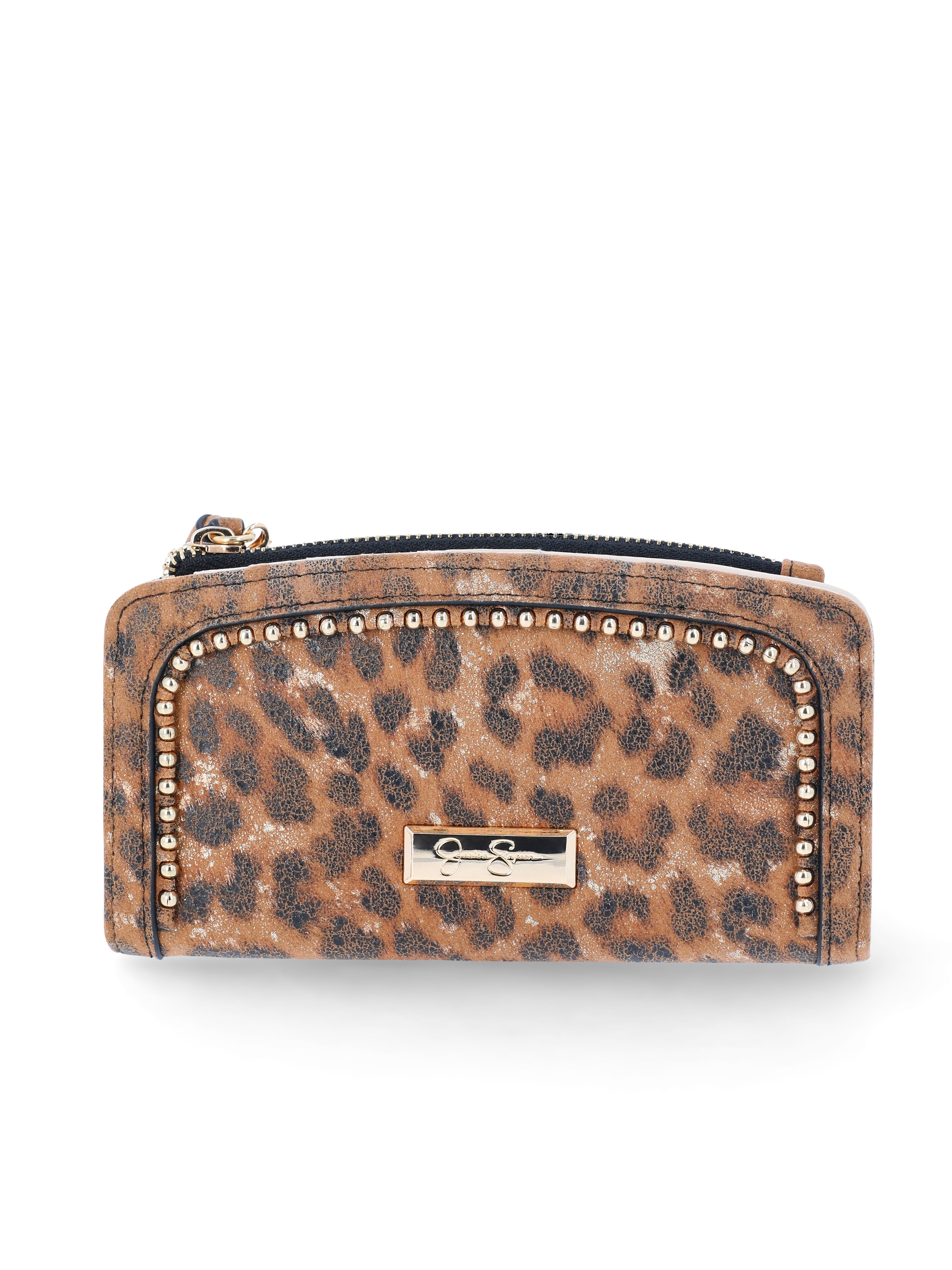 Jessica Simpson Women's Roxie Wallet, Leopard - Walmart.com