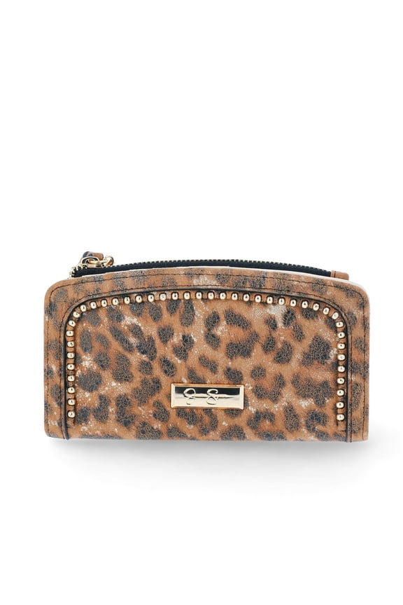 Women's Roxie Wallet, Leopard