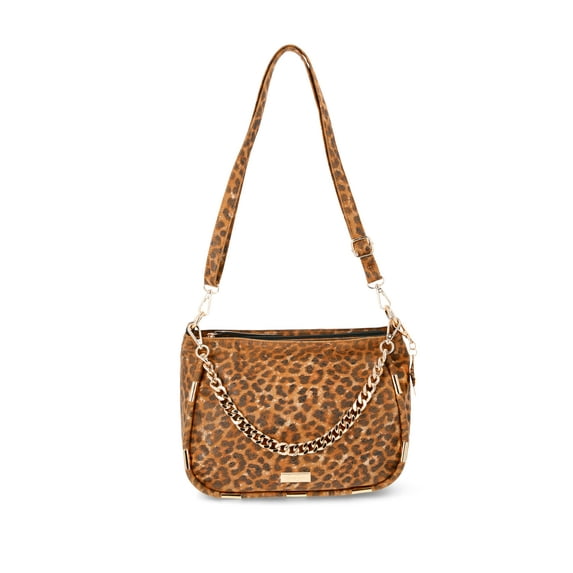 Jessica Simpson Women’s Sadie Shoulder Bag, Leopard