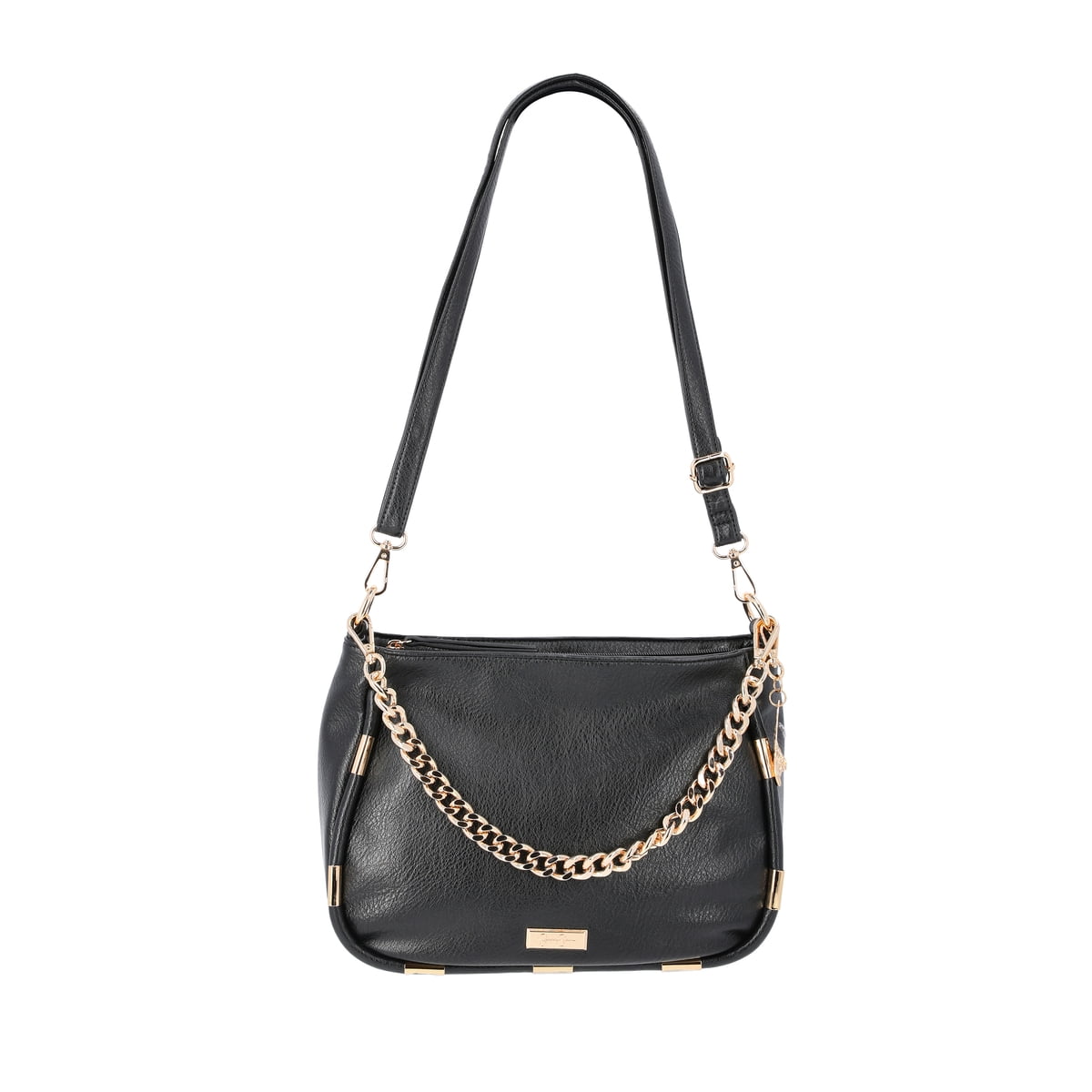 Women's Sadie Shoulder Bag, Meteorite Black
