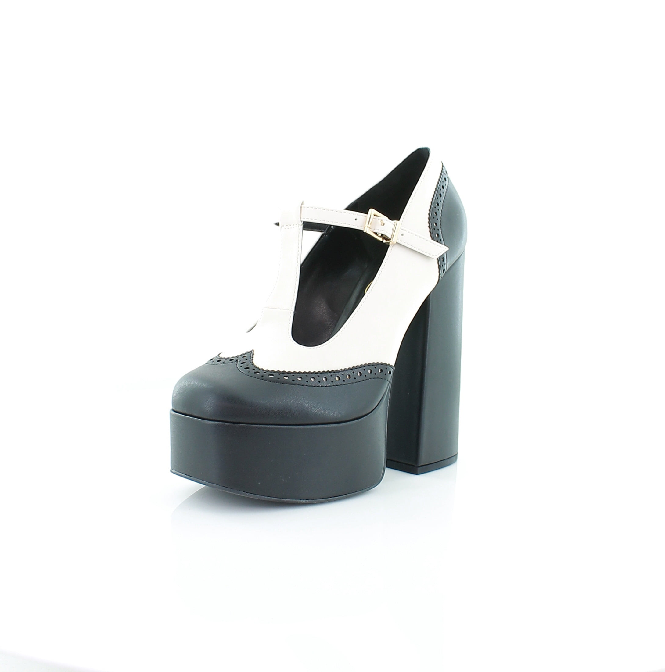 Jessica simpson black platform pumps top