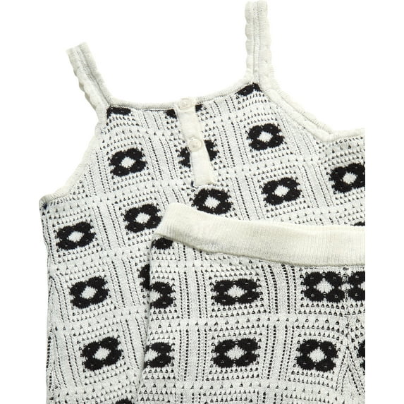 Jessica Simpson Toddler Girls' Crochet Shorts Set, Sizes 12-24M