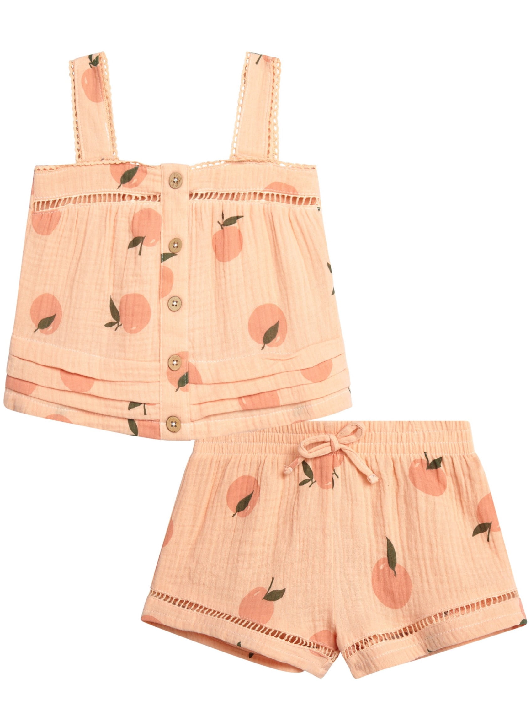 Jessica Simpson Toddler Girls' Shorts Set, Sizes 12-24M