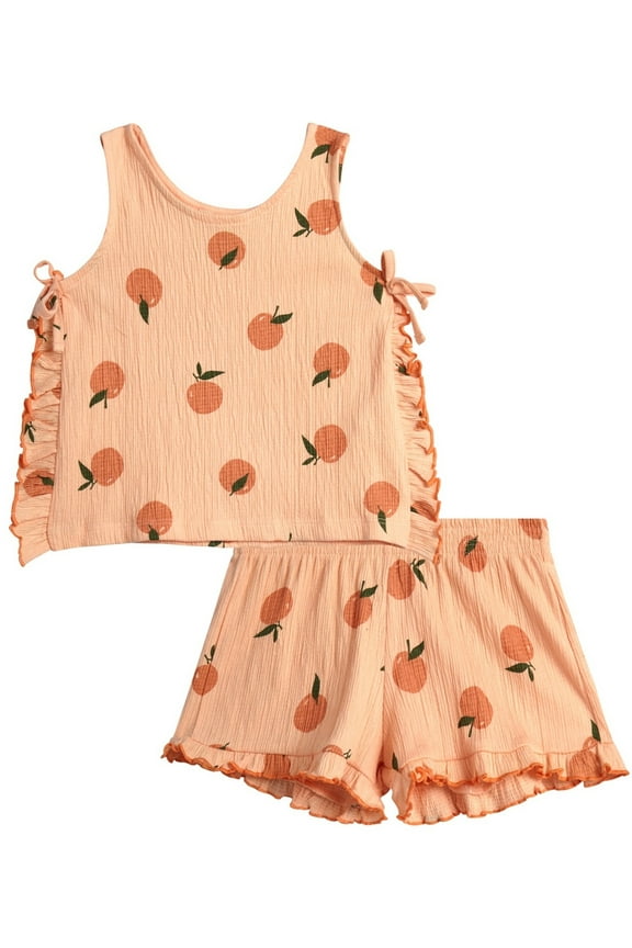 Toddler Girls' Shorts Set, Sizes 12-24M