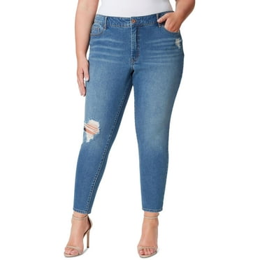 Jessica Simpson Eta Jessica Simpson Adored Curvy High Rise Ankle Skinny Standard In Blue Jessica Simpson Instagram