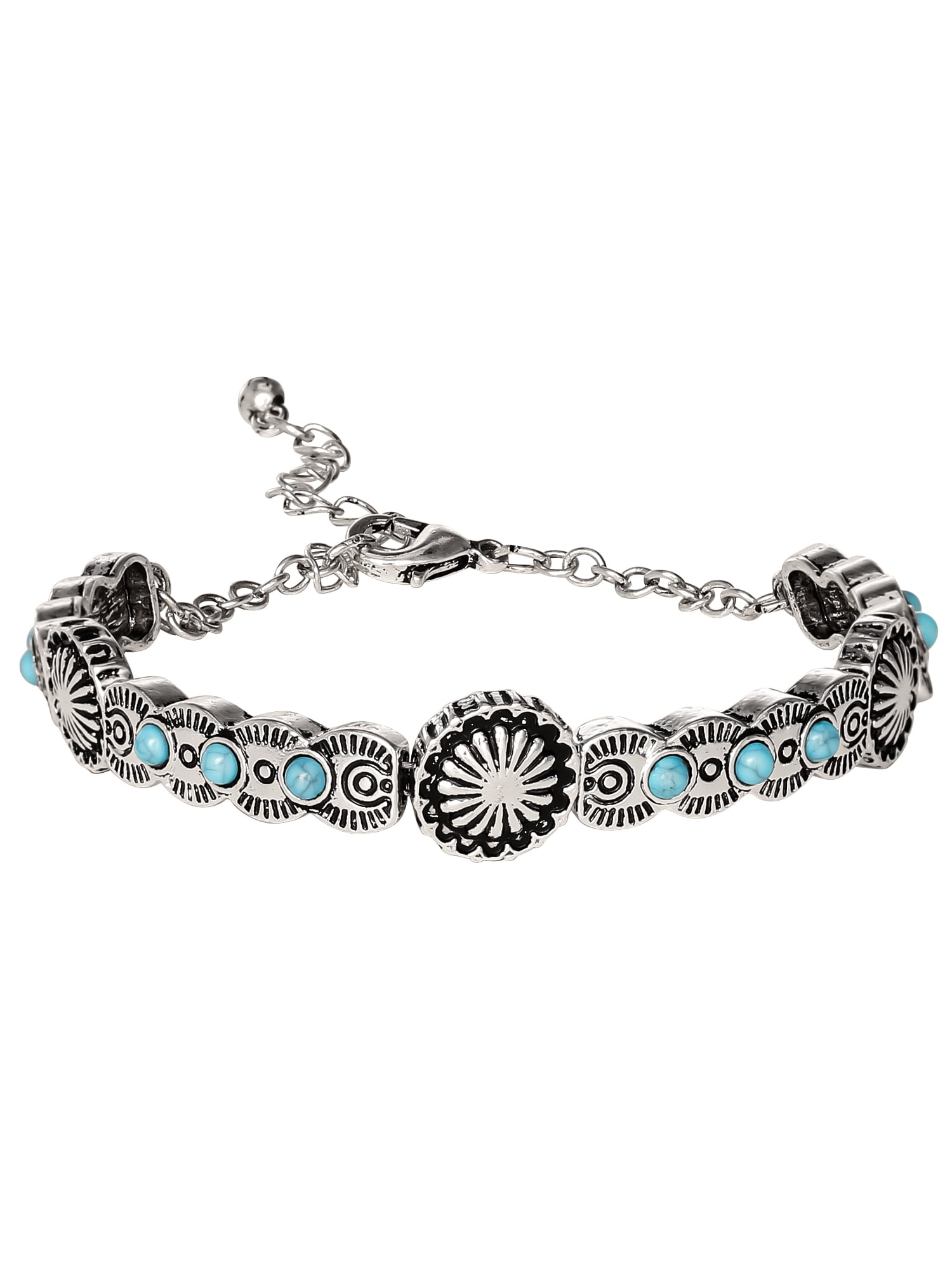 Jessica Simpson Turquoise Stone Bracelet