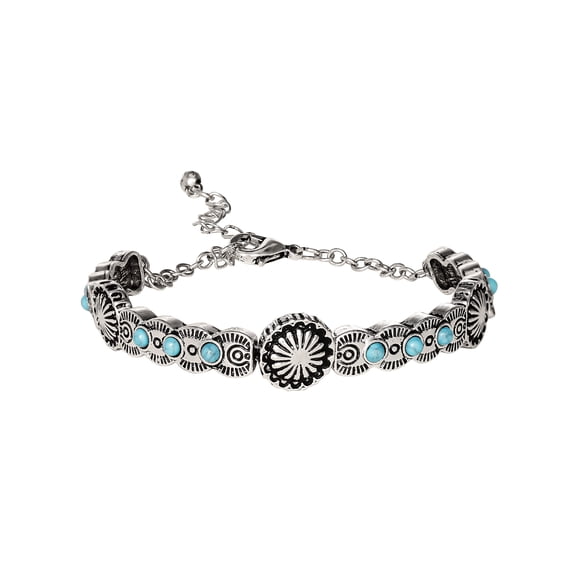 Jessica Simpson Women's Faux Turquoise Bracelet