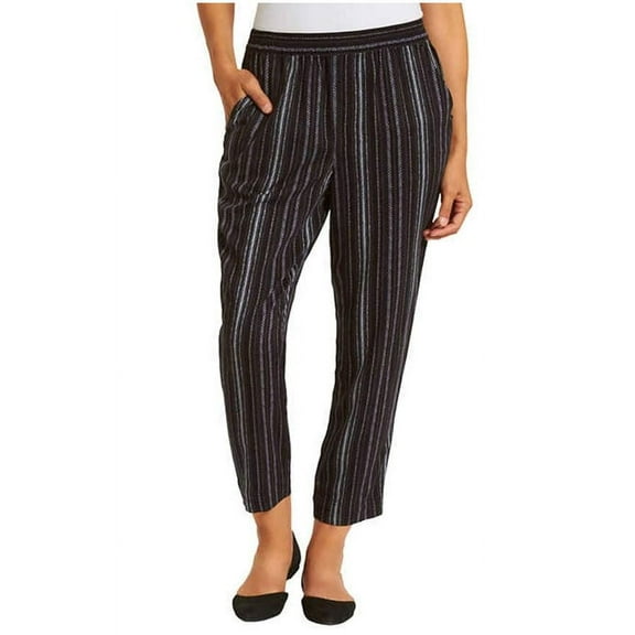 Jessica Simpson Woman's Palazzo "Cadie" Crop Pants, Black Small