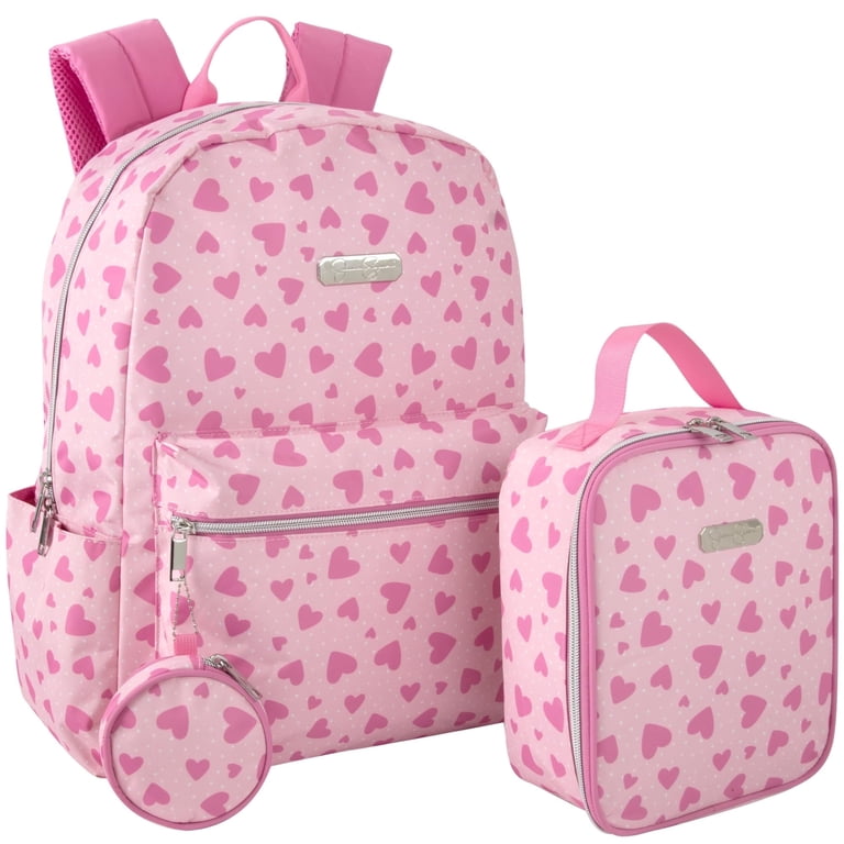 Jessica Simpson Women's 3 Piece Laptop Backpack with Matching