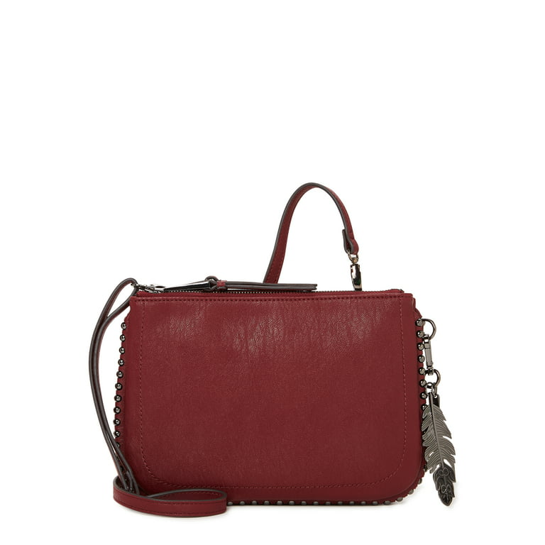 Jessica Simpson Women's Adult Camille Crossbody Bag Port Red 