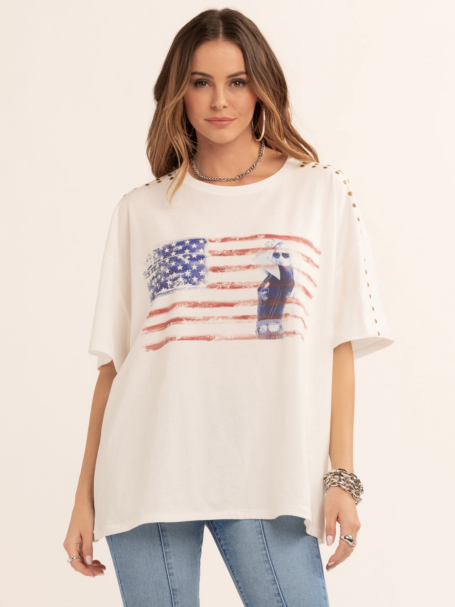 Jessica Simpson Women's Austin Tee, Sizes XS-XL