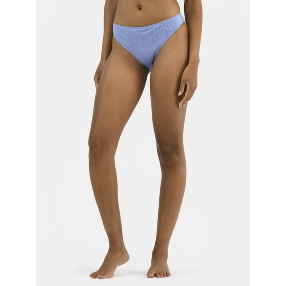 Jessica Simpson Women's Textured Print Bikini Bottoms, Sizes XS-XXL