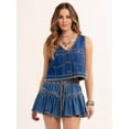 thumbnail image 1 of Jessica Simpson Women's Boxy Vest Top, Sizes XS-XL, 1 of 6