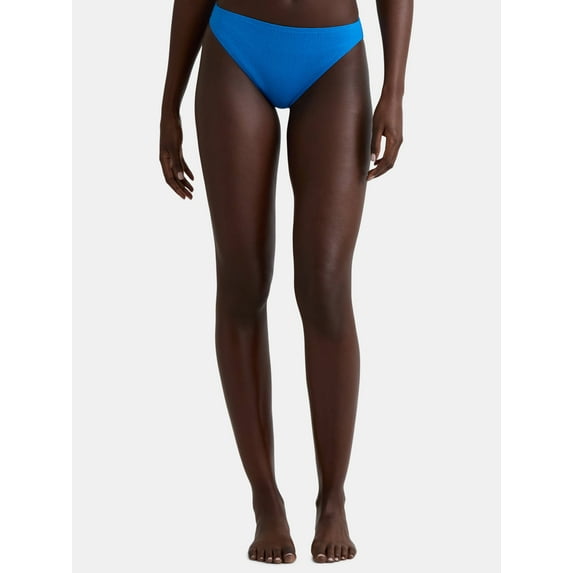 Jessica Simpson Women’s Classic Bikini Bottoms, Sizes XS-XXL