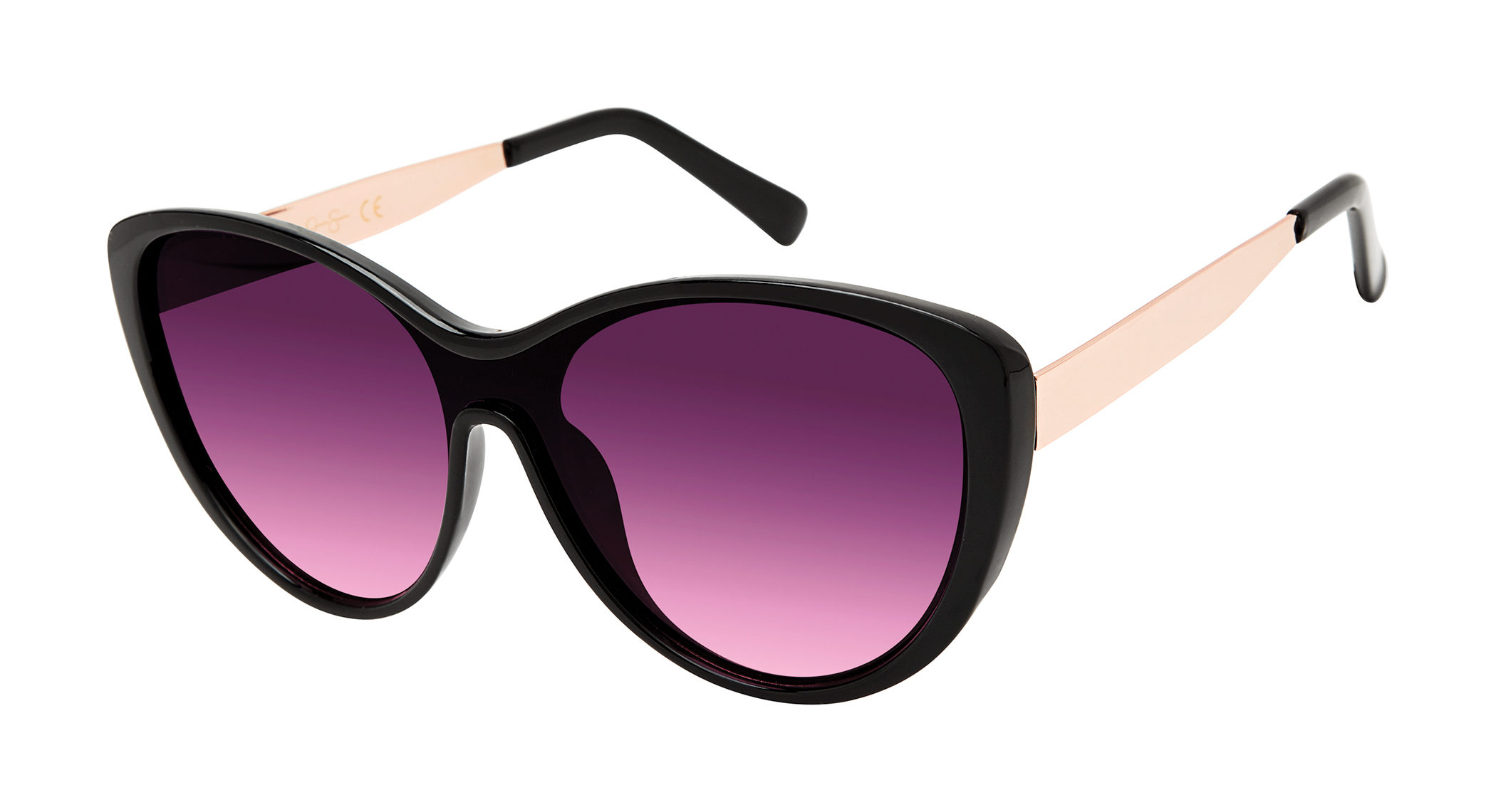Jessica Simpson Women's Classic CatEye Shield Sunglasses with 100 UV