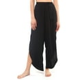 thumbnail image 1 of Jessica Simpson Women's Contemporary Basic Solid Tie Waist Beach Pant Swimsuit, 1 of 2