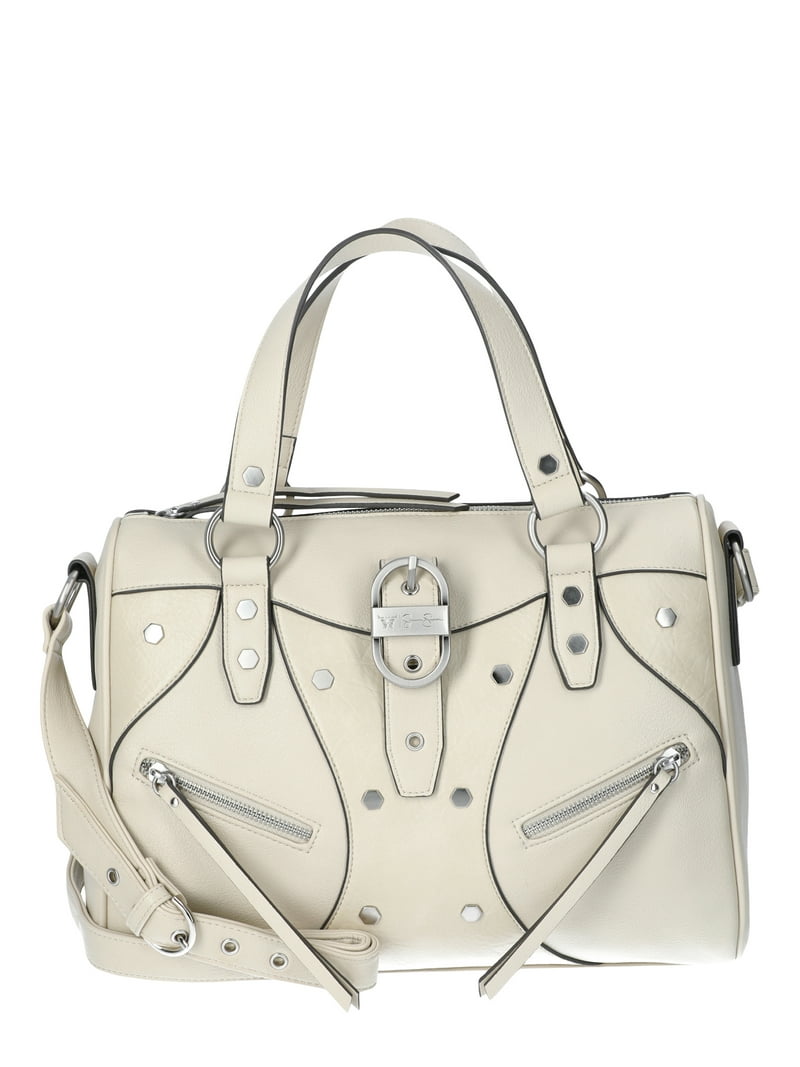 Jessica Simpson Women's Courtney Faux Leather Satchel Handbag