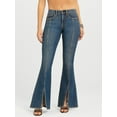 thumbnail image 1 of Jessica Simpson Women's and Women's Plus Daisy Fitted Flare Jeans, 30.5", 32.5", and 34.5" Inseams, Sizes 2-26W, 1 of 5